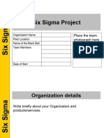 Six Sigma Project Foils