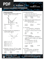 Álgebra Ciclo Cero - Taller de Álgebra - Funciones Especiales