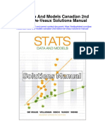 Stats Data and Models Canadian 2nd Edition de Veaux Solutions Manual