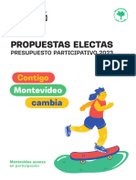 Resultados Presupuesto Participativo 2023