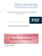 La Stratégie de Marketing RH