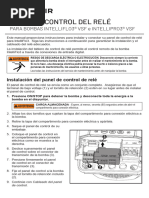 Intelliflo3 Pro3 VSF Relay Board Install Guide SP