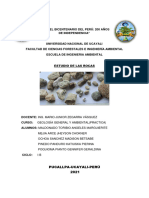 Informe de Caracterización de Rocas