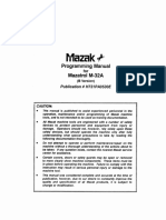 Programing Manual Mazatrol