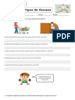Guía Tipos de Fuerzas 4° Basico