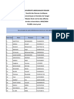 Liste Final DCA 1