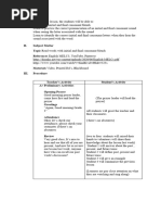 Traditional Detailed Lesson Plan