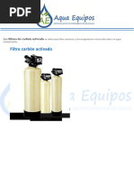 Ficha Tecnica Filtro Carbon Activado