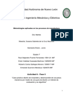 Metodologia Aplicadas en Los Procesos de Manufactura