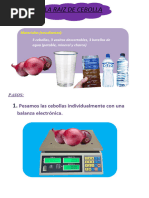 Experimento de Cebollas