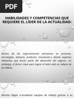 Habilidades y Competencias de Un Lã Der