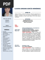 CV Claudia Actualizado