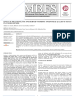 Effect of Treatments CMC and Storage Con