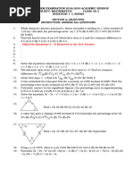 Mathematics Past Questions For Sss Senior Secondary