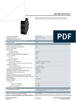 Contacto Auxiliar - NC - Mola - 3SU14001AA103CA0 - Datasheet - PT