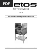 Galley Proving Cabinet