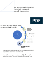 Abordari Taxonomice Ale Comportamentelor de Învățare