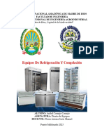 Equipos de Refrigeración y Congelación