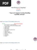 4-Introduction To Computing-Classification of Computer