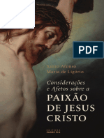 Consideracoes e Afetos Sobre A Paixao de Jesus Cristo