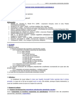 Unité IV - Les Propositions Subordonnées Adverbiales