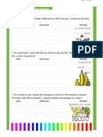 Colección de Problemas 6º Primaria