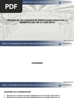 CONAV - M5T3 - Revision de Los Criterios de Diseno Establecidos Por La Normativa AISC 360-16 y AISC 341-16