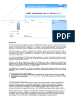 GNSS Loss and GNSS Interferences On Airbus ACFT