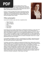 Biografia de Lucila Gamero Moncada de Medina