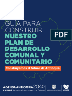 Guía Plan de Desarrollo Comunal - Mayo 2023