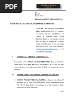 Aumento de Alimentos Sra Lucia Agosto 2022 - Terminada