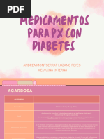 Medicamentos PX Con Diabetes