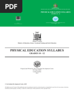 Physical Education Syllabus Grade 10 - 12