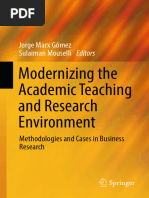 Modernizing The Academic Teaching and Research Environment: Jorge Marx Gómez Sulaiman Mouselli Editors