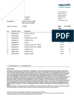 Spare Parts List: R902229000 R902138371 Drawing: Material Number