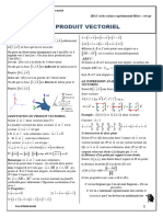 Produit Vectoriel Resume de Cours 1