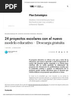 24 Proyectos Escolares Con El Nuevo Modelo Educativo - Descarga Gratuita