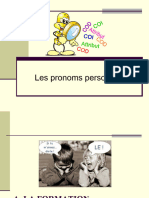 Les Pronoms Personnels