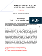 2023 Elementos Formativos Del Derecho Castellano BEM FUENTES