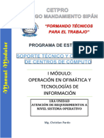 1ra Unidad - Atención de Requerimientos A Nivel Sistema Operativo 2