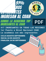 Información Academia Omega Agosto-Septiembre