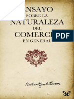 Ensayo Sobre La Naturaleza Del Comercio en General - Cantillón, Richard