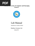 Lab Manual Intro To ASP - Net, HTML