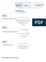 Ecuaciones Diferenciales Homogeneas