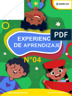 Experiencia de Aprendizaje Nº4 - 4to Grado Primaria