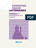 Outbreak - Guidelines WHO-OMS 2008