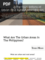 Presentation2 The Urban and Rural Communities Administration