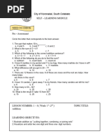 Grade 1 Activity 11 21 23