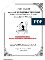 P Sakramen Baptisan Kudus (26 November '23)