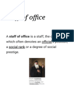 Staff of Office